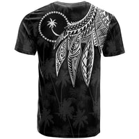Chuuk Custom T Shirt Polynesian Wings (White) - Polynesian Pride