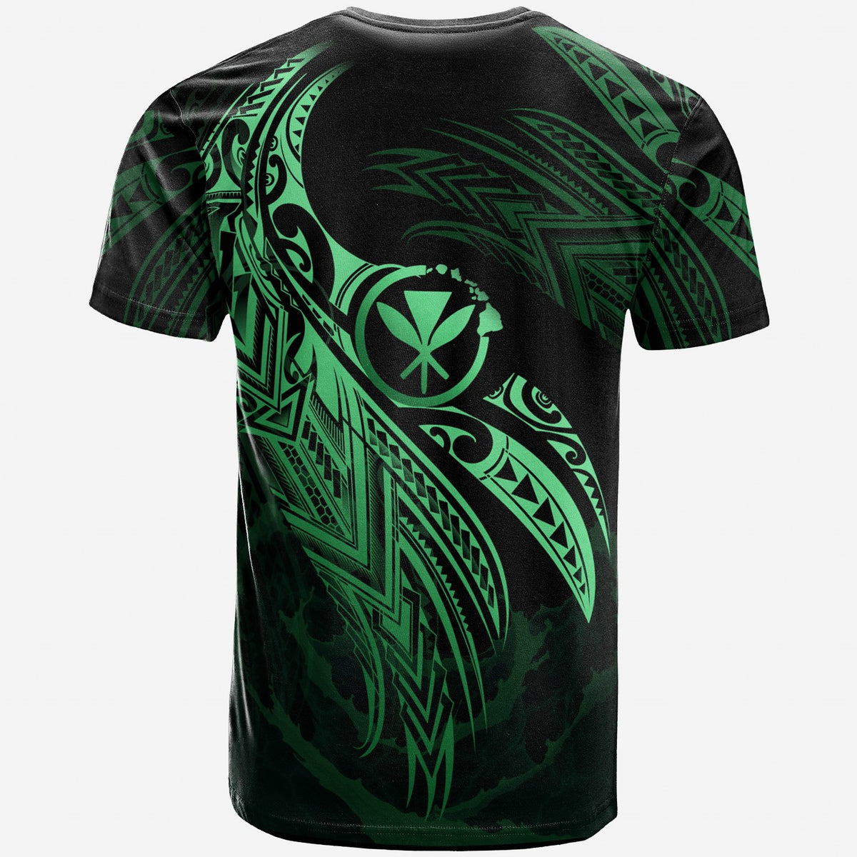 Hawaii Polynesian T Shirt Hawaii Legend Green Version - Polynesian Pride