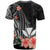 Kanaka Maoli Personalised Custom T-Shirt - Polynesian Hibiscus Pattern Style