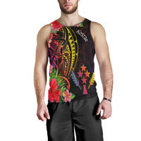 Kosrae State Men's Tank Top - Tropical Hippie Style - Polynesian Pride