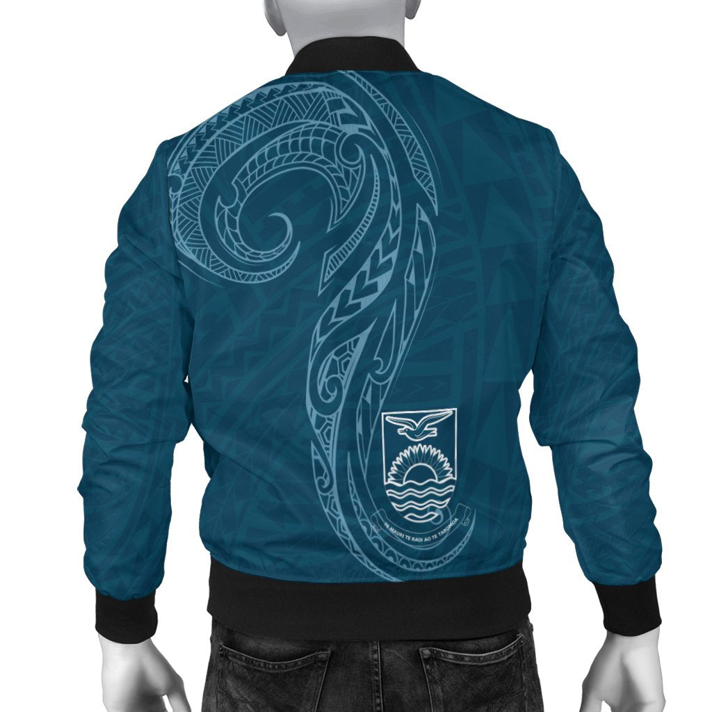 Kiribati Men's Bomber Jacket - Polynesian Style - Polynesian Pride