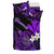Hawaii Turtle With Plumeria Leaf Purple Bedding Set - LT12 - Polynesian Pride