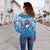 Samoa Rugby Toa Samoa Blue Style Women Off Shoulder Sweater - LT2 - Polynesian Pride