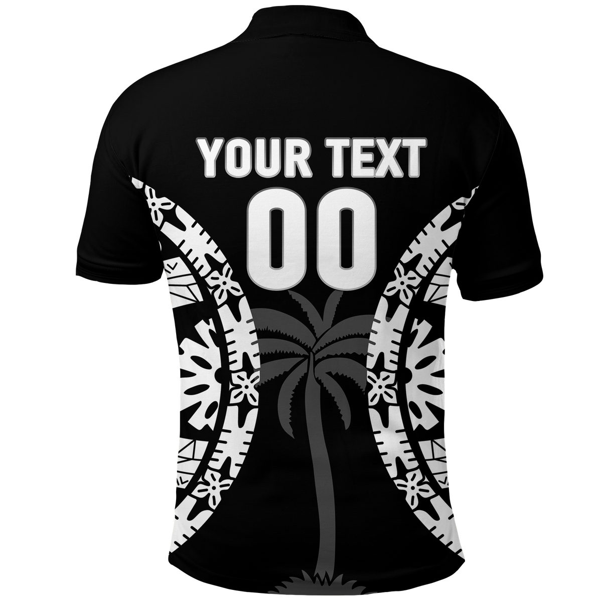 Custom Fiji Rugby Sevens Fijian Tapa Pattern Polo Shirt LT12 - Polynesian Pride