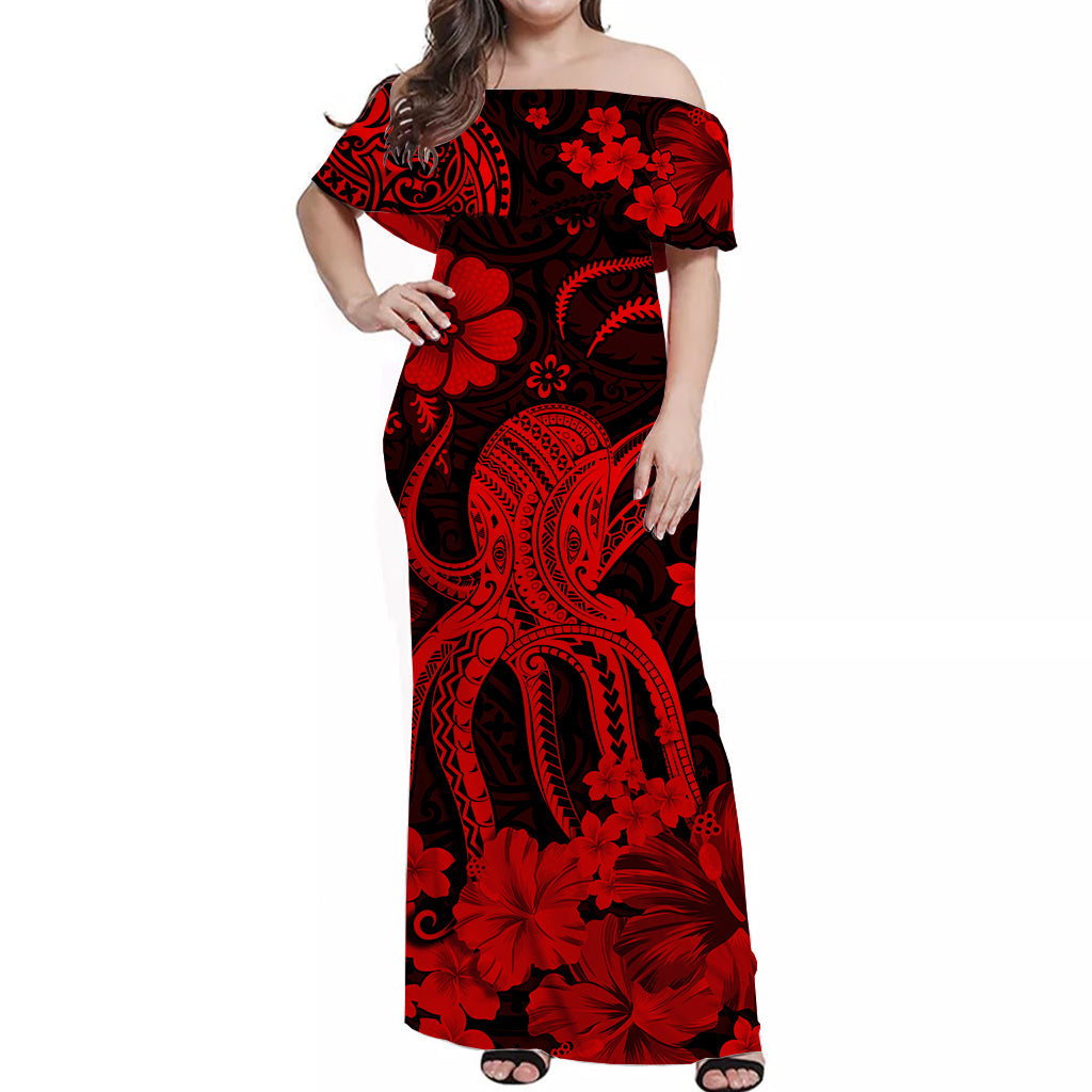red octopus dress Sure Design Womens Octopus Dress in Orange