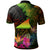 Tokelau Polynesian Polo Hibiscus and Banana Leaves - Polynesian Pride