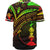New Caledonia Baseball Shirt - Reggae Color Cross Style - Polynesian Pride