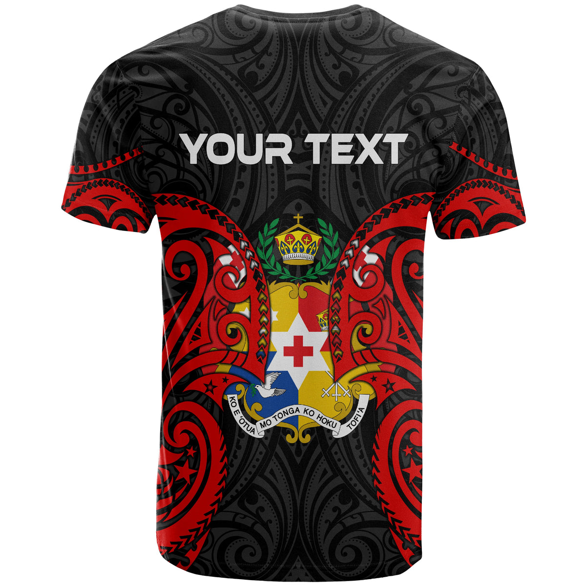 Tonga Polynesian Custom T Shirt Tongan Spirit - Polynesian Pride