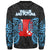 Wallis and Futuna Polynesian Custom Personalised Sweater - Spirit Style Blue - Polynesian Pride