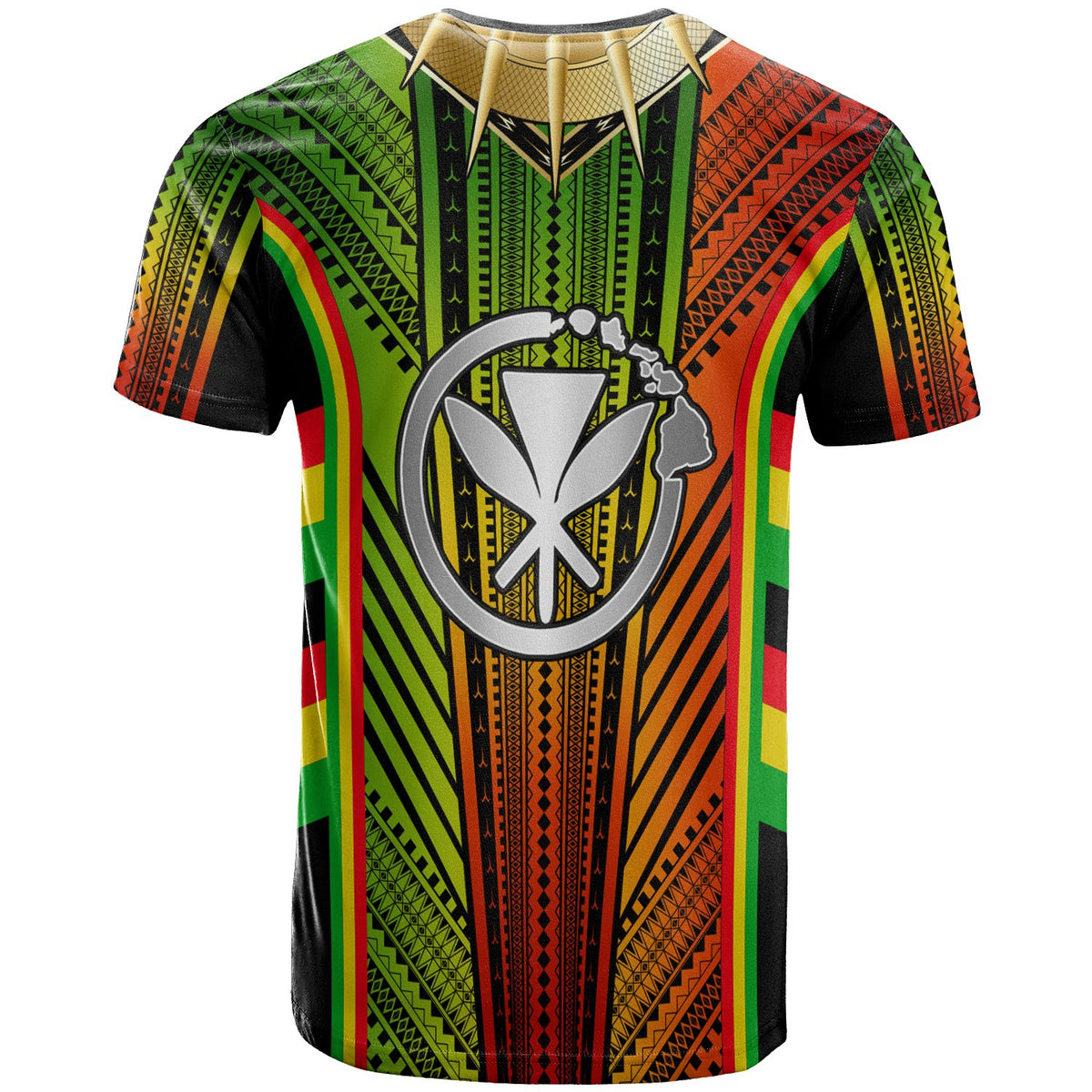 Hawaii Polynesian T Shirt Tribal Ornamental - Polynesian Pride