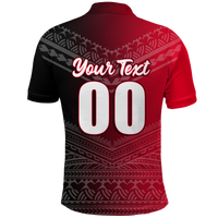 Custom Atiu Cook Islands Pride Polo Shirt LT12 - Polynesian Pride