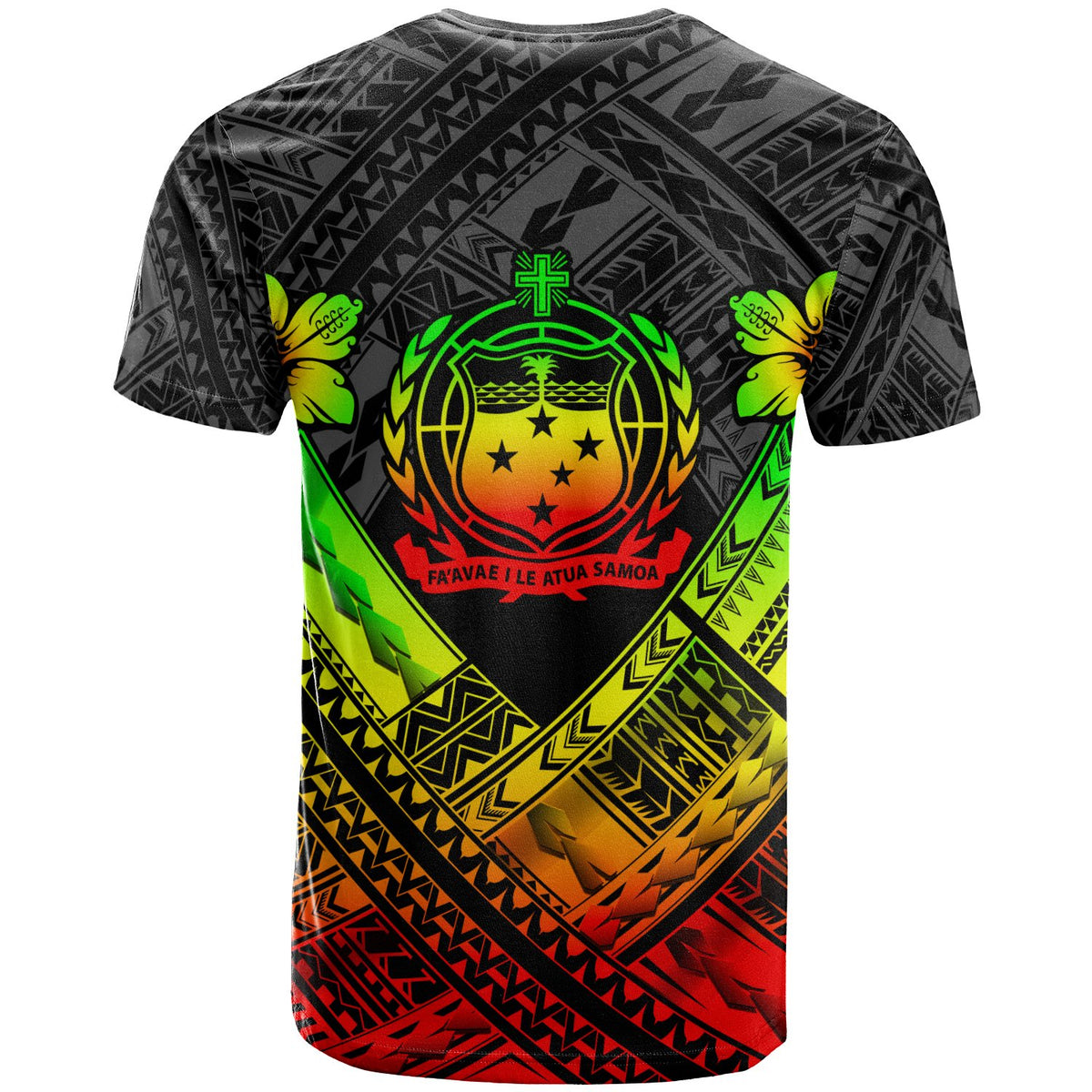 Samoa PolynesianT Shirts Samoa Reggae Seal Camisole Hibiscus Style - Polynesian Pride