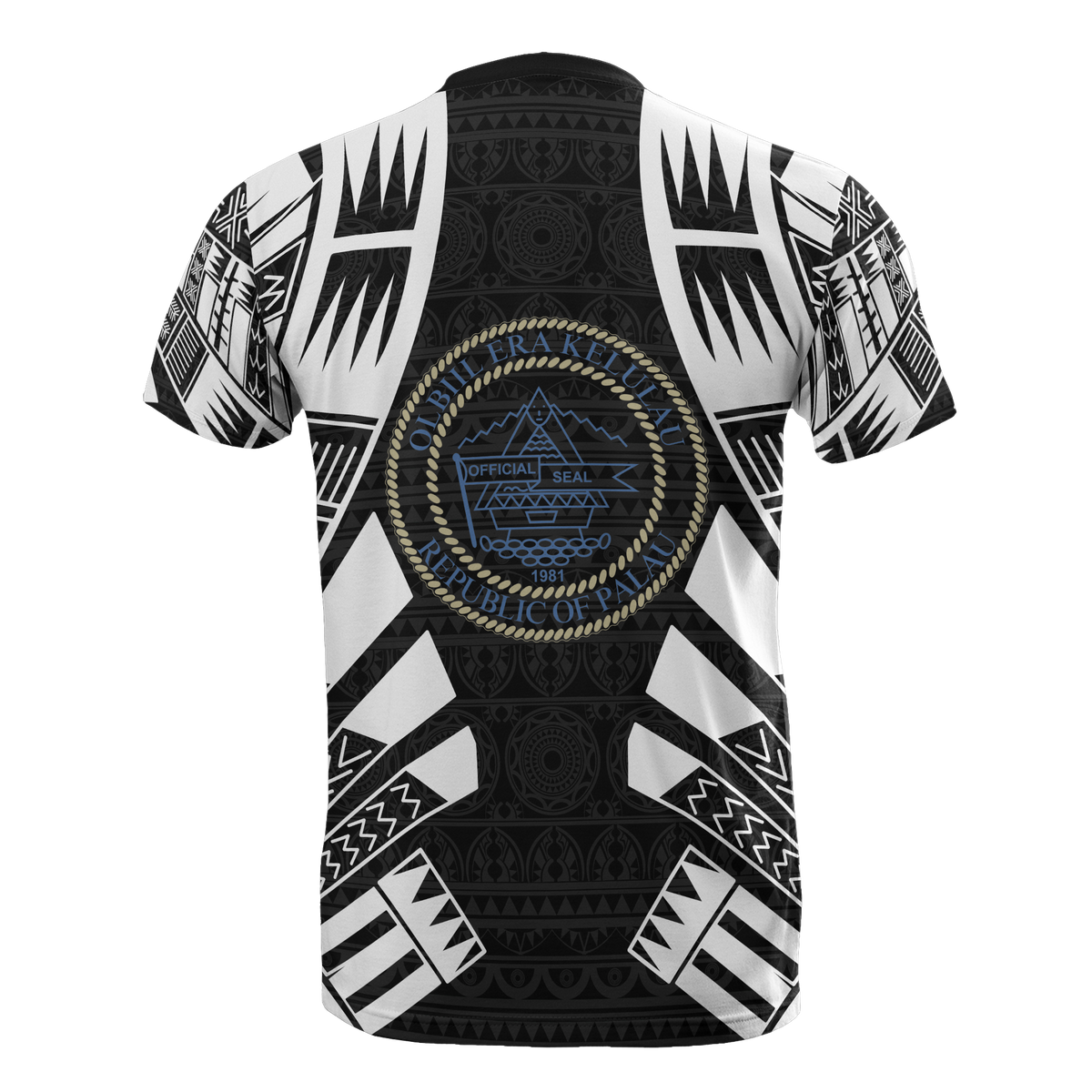 Palau T Shirt Palau Seeal Polynesian Tattoo Style - Polynesian Pride