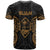 Guam Polynesian Custom T Shirt Guam Spirit Gold - Polynesian Pride