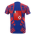Wallis and Futuna T Shirt Wallis and Futuna Coat of Arms Polynesian Tattoo Blue Style - Polynesian Pride