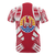 Tahiti T Shirt Tahiti Flag Tattoo Polynesian Red Style - Polynesian Pride