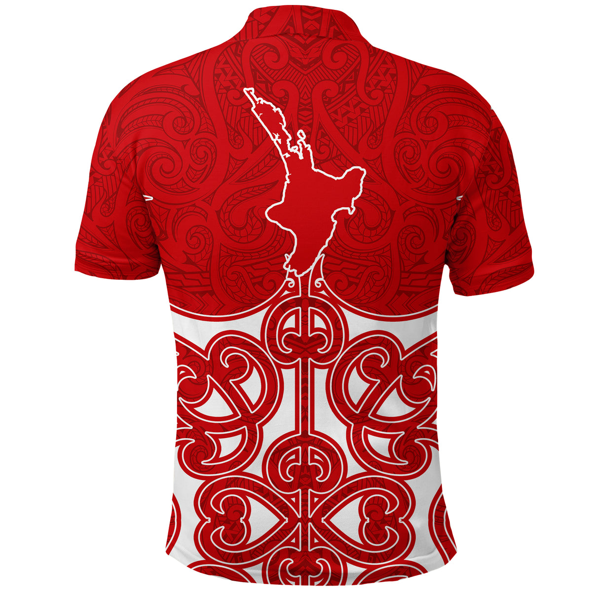 New Zealand North Island (Te Ika a Maui) Pride Polo Shirt LT12 - Polynesian Pride