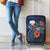 Philippines Polynesian Luggage Cover - Blue Turtle Hibiscus - Polynesian Pride