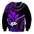 (Custom Personalised) Hawaii Turtle With Plumeria Leaf Purple Sweatshirt - LT12 - Polynesian Pride