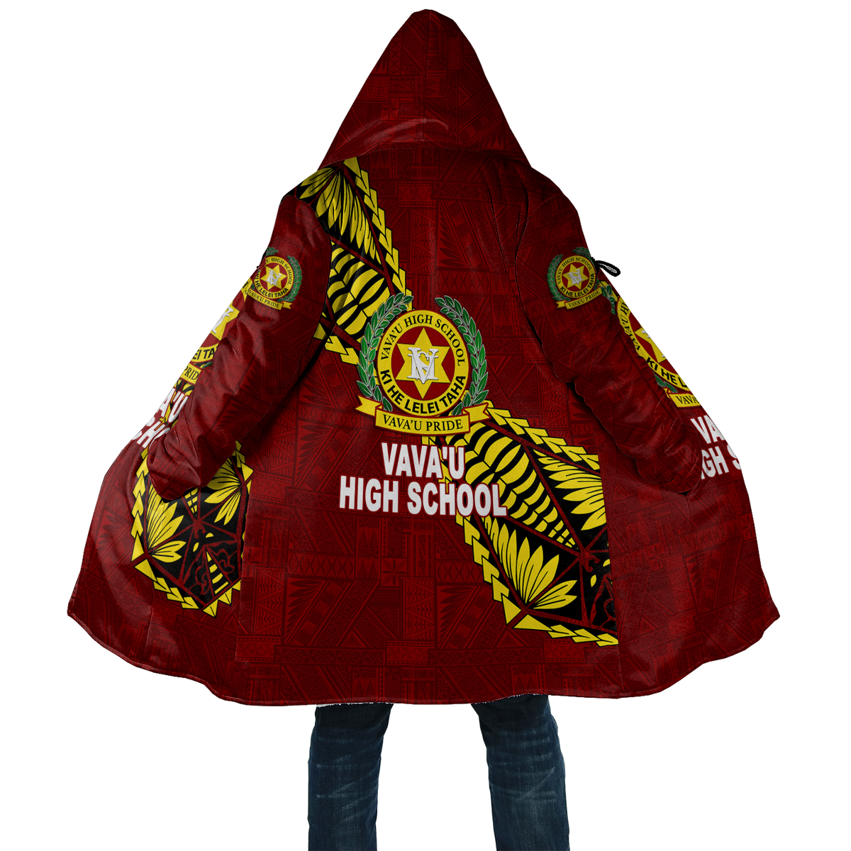 Tonga Vava'u High School Tongan Patterns Cloaks - LT12 - Polynesian Pride