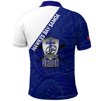 Hawkes Bay Samoa Pride Polo Shirt LT12 - Polynesian Pride