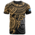 Federated States of Micronesia T Shirt F S M Seal Golden Turtle Hibiscus Unisex BLACK - Polynesian Pride