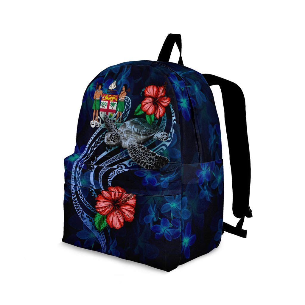 Fiji Polynesian BackPack - Blue Turtle Hibiscus - Polynesian Pride