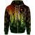 Chuuk Zip up Hoodie Polynesian Wings (Reggae) Unisex Reggae - Polynesian Pride