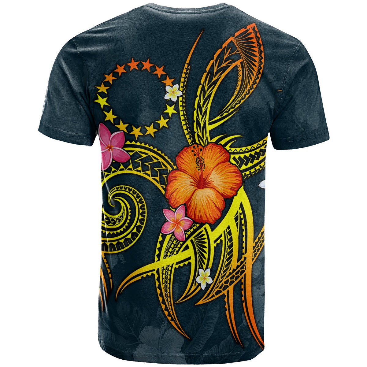 Cook Islands Polynesian T Shirt Legend of Cook Islands (Blue) - Polynesian Pride