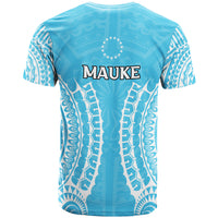 Cook Islands Mauke T Shirt Tribal Pattern LT12 - Polynesian Pride