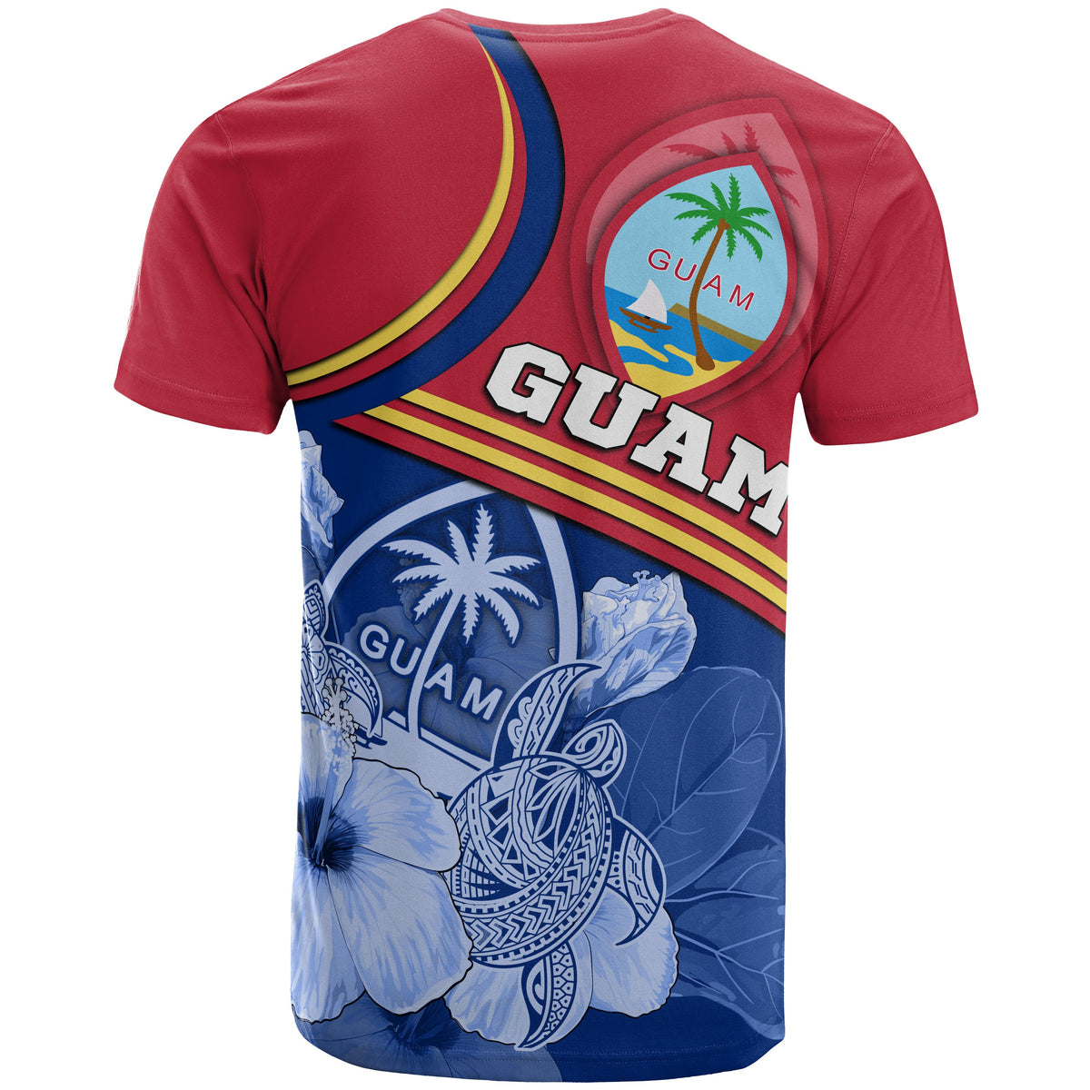 Guam Polynesian T Shirt Land of the Chamorros - Polynesian Pride