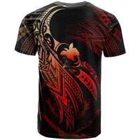 Papua New Guinea Polynesian T Shirt Papua New Guinea Legend Red Version - Polynesian Pride