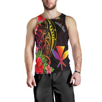 Hawaii Kanaka Maoli Men's Tank Top - Tropical Hippie Style - Polynesian Pride