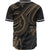 Polynesian Custom Personalised Baseball Shirt - Gold Turtle - Polynesian Pride
