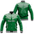 (Custom Personalised) Norfolk Islands Pine Tree Baseball Jacket - LT12 Unisex Green - Polynesian Pride