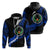 Pohnpei Zip Hoodie Micronesia Pride LT12 Unisex Black - Polynesian Pride