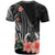Vanuatu Personalised Custom T-Shirt - Polynesian Hibiscus Pattern Style