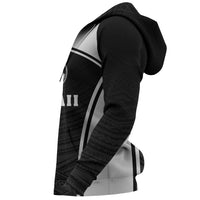 Hawaii Polynesian Zipper Hoodie Sport Style - Polynesian Pride