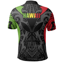 Hawaii Polynesian Tribal Kanaka Maoli Polo Shirt Reggae Mark Style - Polynesian Pride