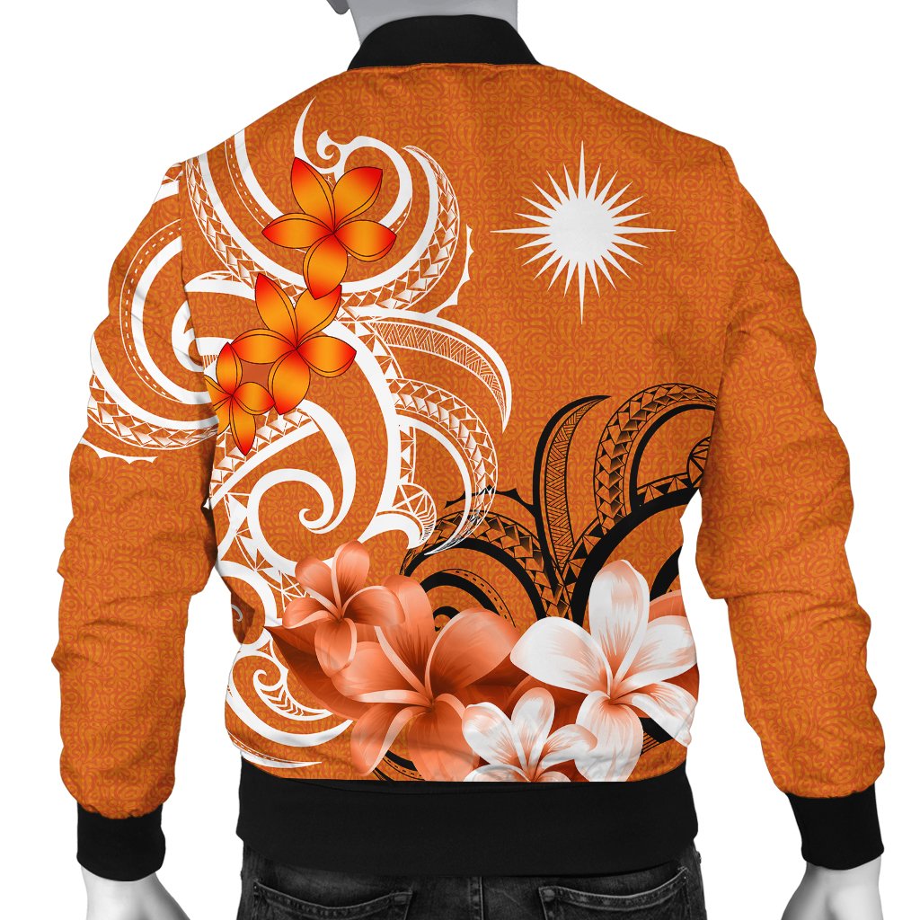 Kosrae Men's Bomber Jacket - Kosrae Spirit - Polynesian Pride