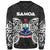 Samoa Polynesian Sweater - Spirit Style White - Polynesian Pride