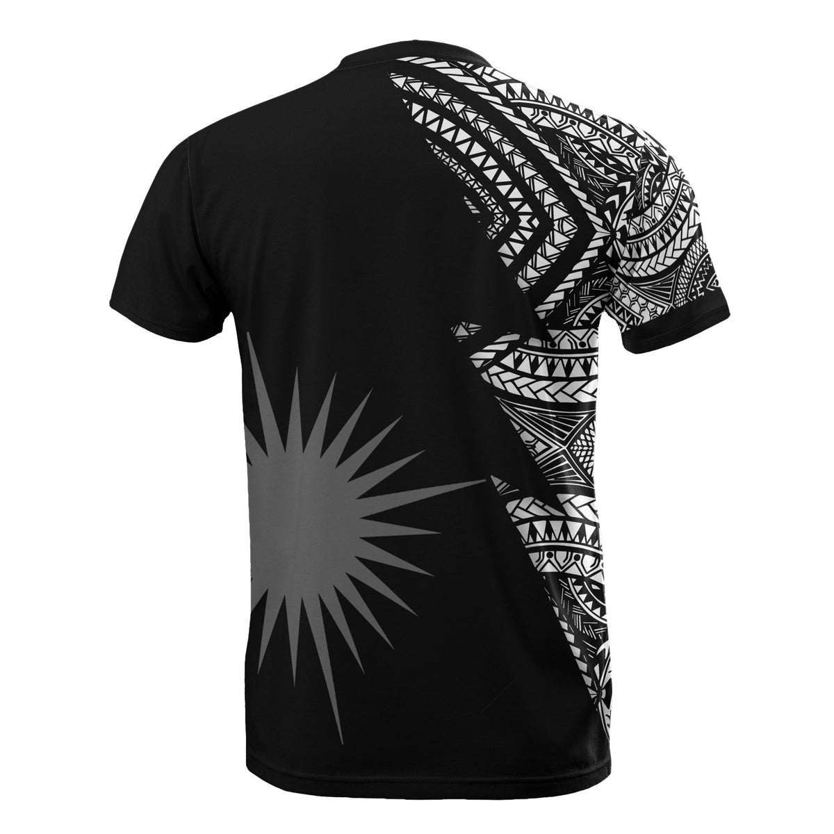 Marshall Islands All Over T Shirt Marshall Islands Flag Micronesian Pattern Flash - Polynesian Pride