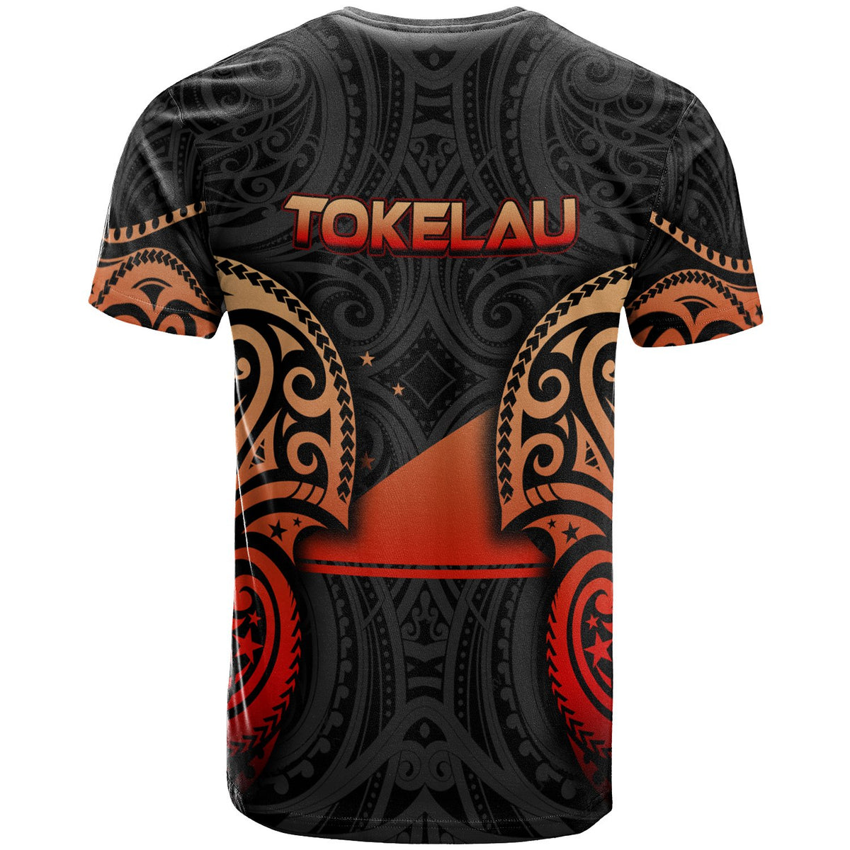 Tokelau Polynesian Custom T Shirt Spirit Red Version - Polynesian Pride