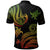 Palau Polo Shirt Polynesian Turtle With Pattern Reggae - Polynesian Pride