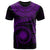 Marshall Islands Polynesian Custom T Shirt Marshall Islands Waves (Purple) Unisex Purple - Polynesian Pride
