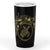 Polynesian Tumbler - Gold Turtle Hibiscus Flower Frame Vintage