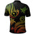 Chuuk Custom Polo Shirt Polynesian Turtle With Pattern Reggae - Polynesian Pride