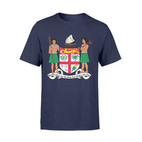 Fiji T Shirt Fijian Coat of Arm - Polynesian Pride