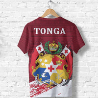 Tonga T Shirt Tonga Coat of Arms Royal Crown Special - Polynesian Pride