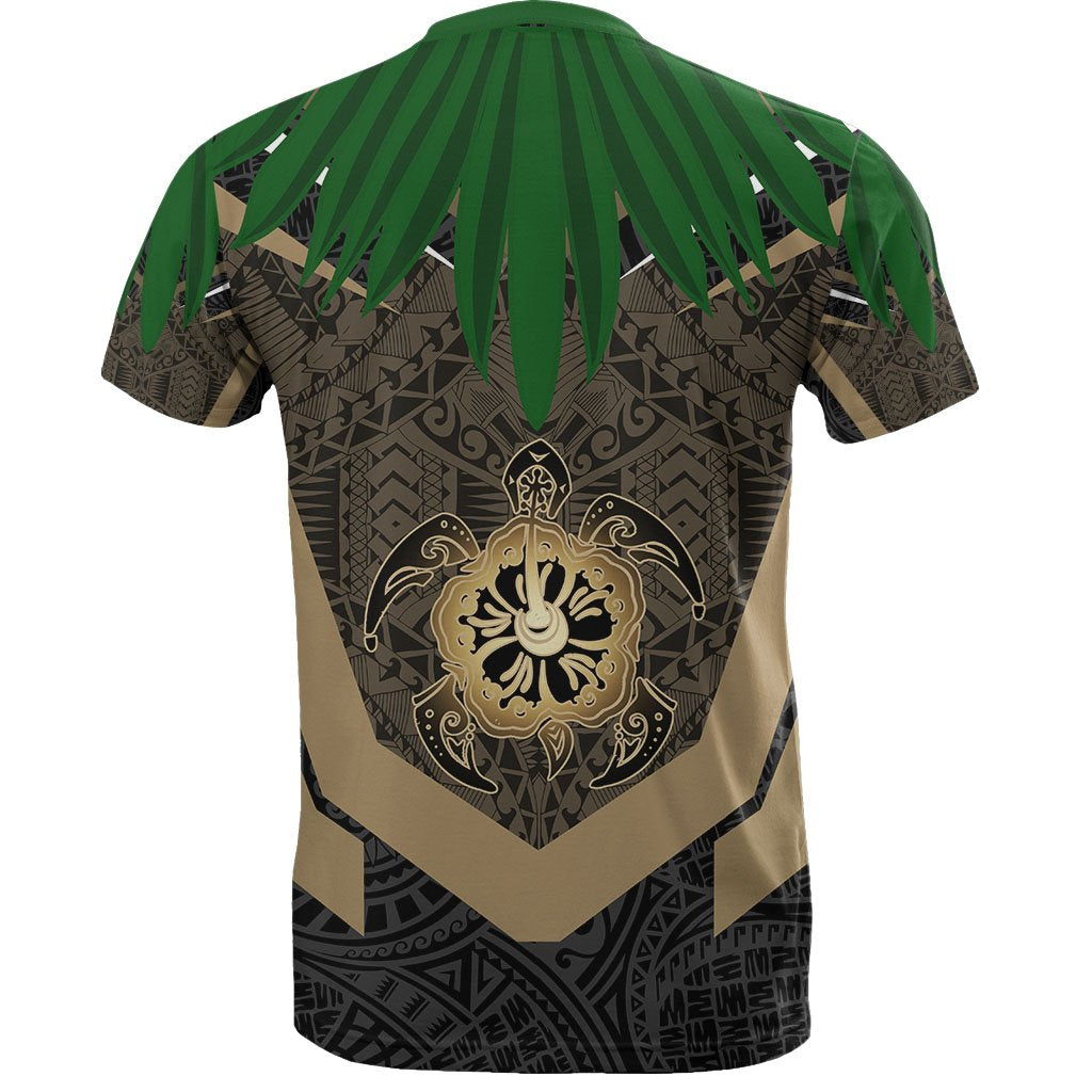 Polynesian T Shirt Polynesian Turtle Tribal Tattoo Style - Polynesian Pride
